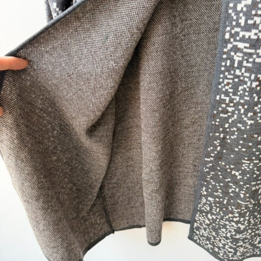 Marina Rinaldi knit Dress and Jacket COMBO– Gray/white Size M - Picture 10 of 16